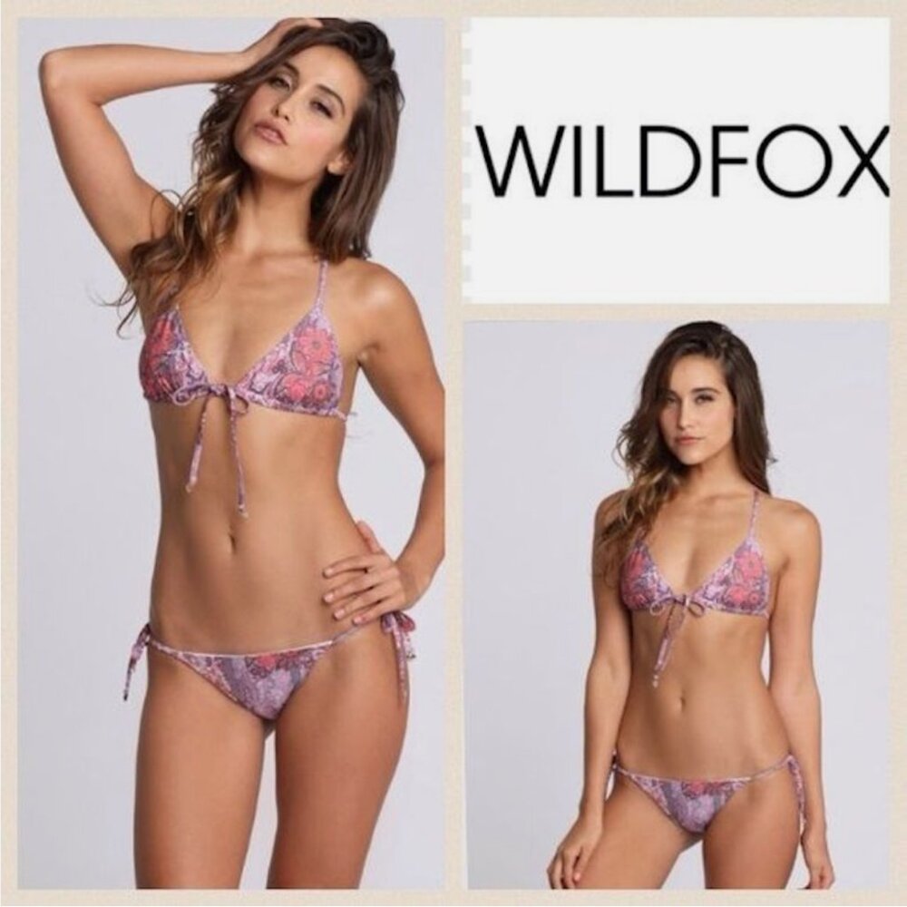 NWOT Wildfox Boho Floral Bikini